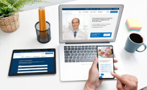 periodontist website design to attract more patients.